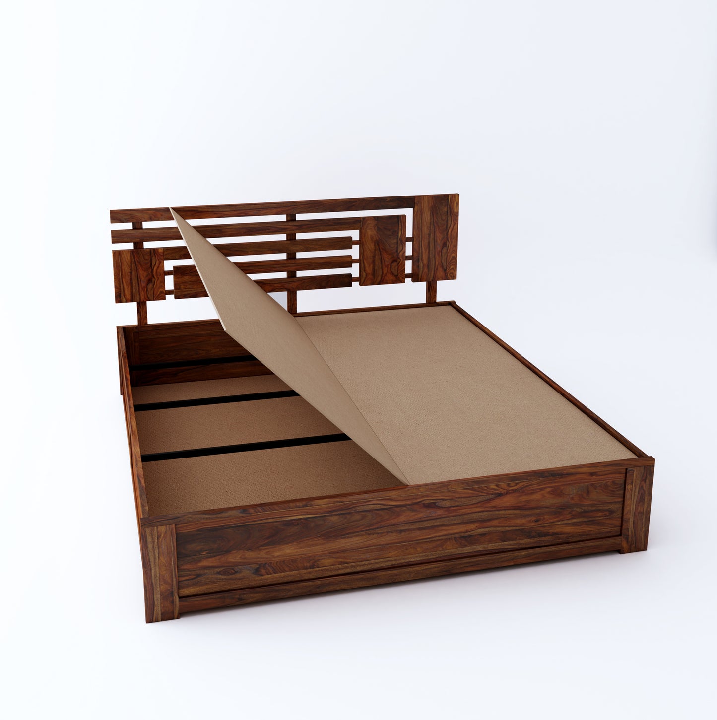 Carvessa King Box Storage Bed