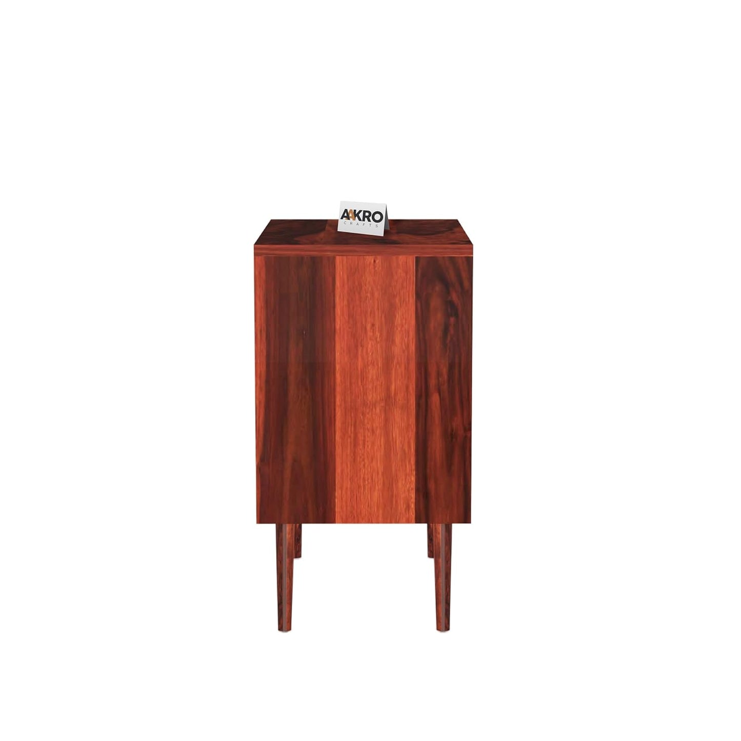 Sheesham Wood Sideboards and Cabinet with 2 Door Storage - 1 Year Warranty