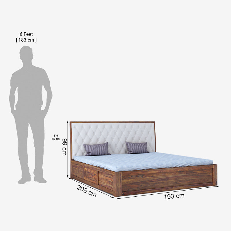 Elmora King Box Storage Bed