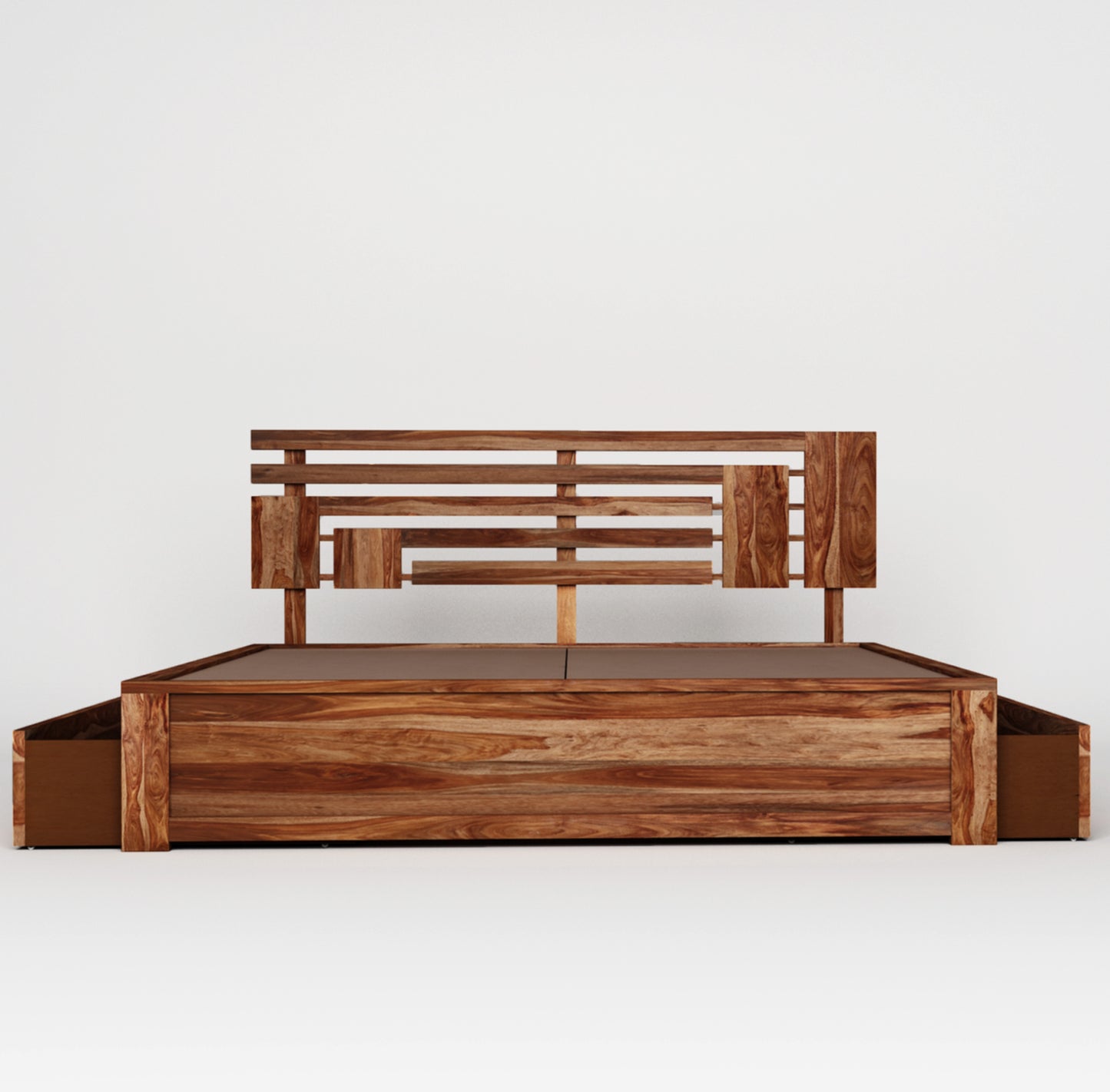 Carvessa King Drawer Storage Bed