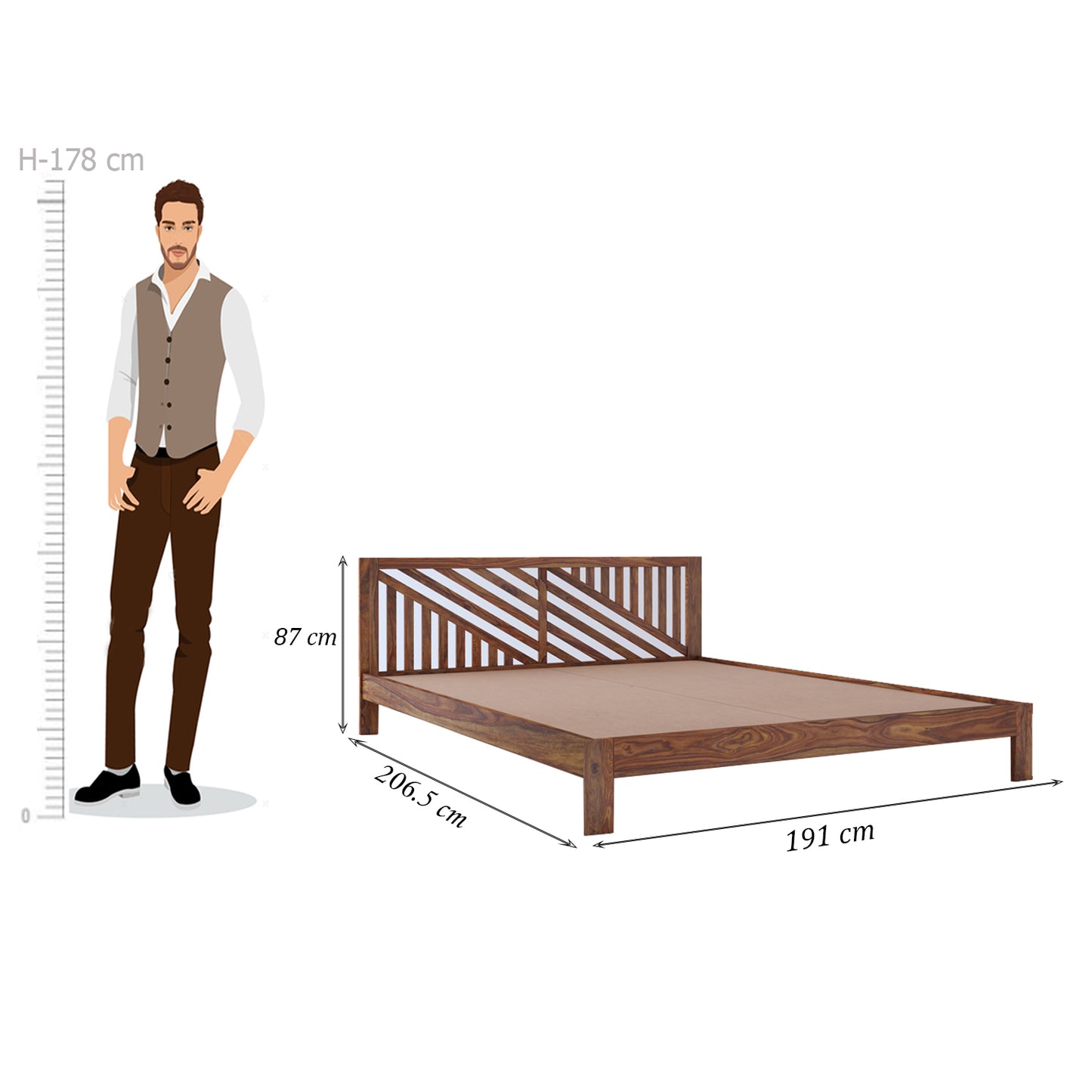 Alderra King Non-Storage Bed