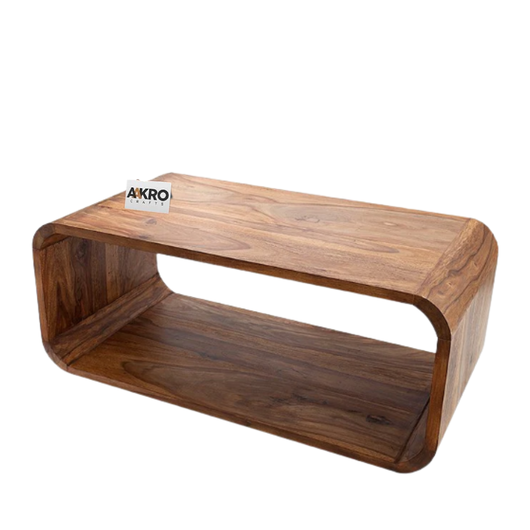 Zenry Sheesham Wood TV Unit/Coffee Table For Living Room Furniture