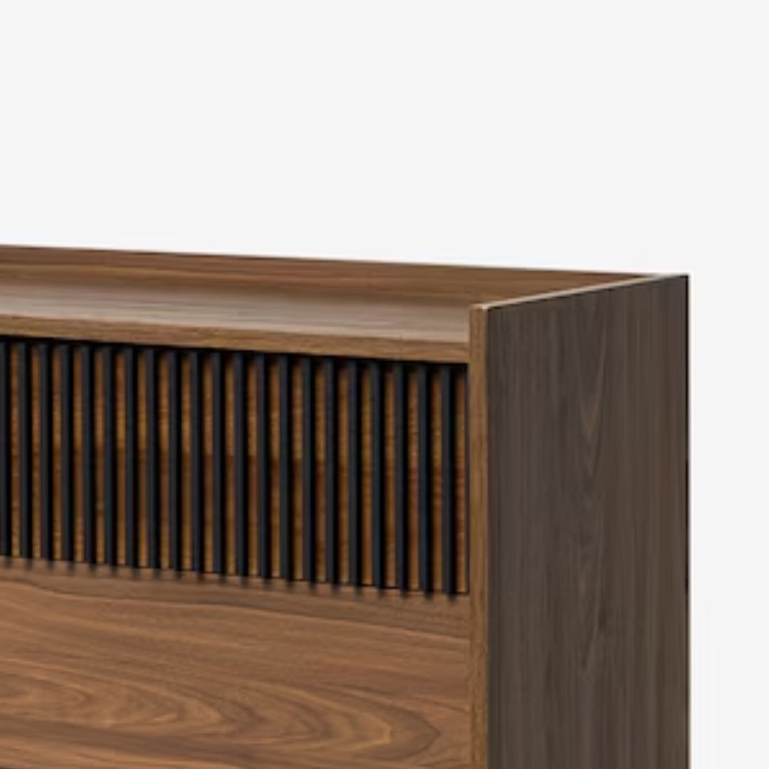 Axon 6 Drawer Chest of Drawers in Dark Walnut Effect