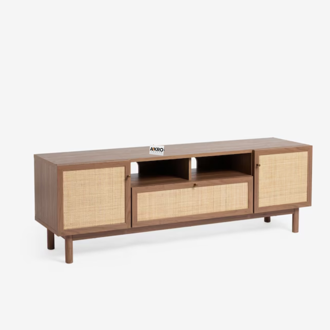 Aurino Rattan TV Unit