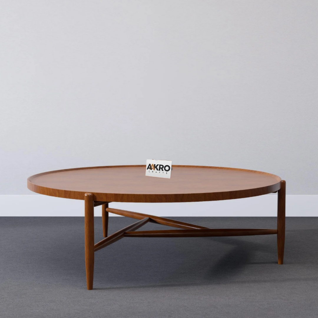 Majesto Wooden Center Table for Living Room | Teakwood Coffee Table | Tea Table