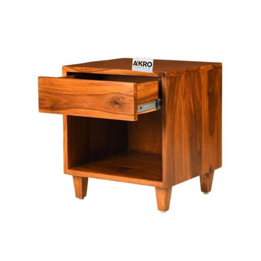 Alvo Sheesham Bedside Table