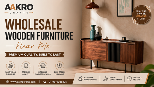 Wholesale wooden furniture near me