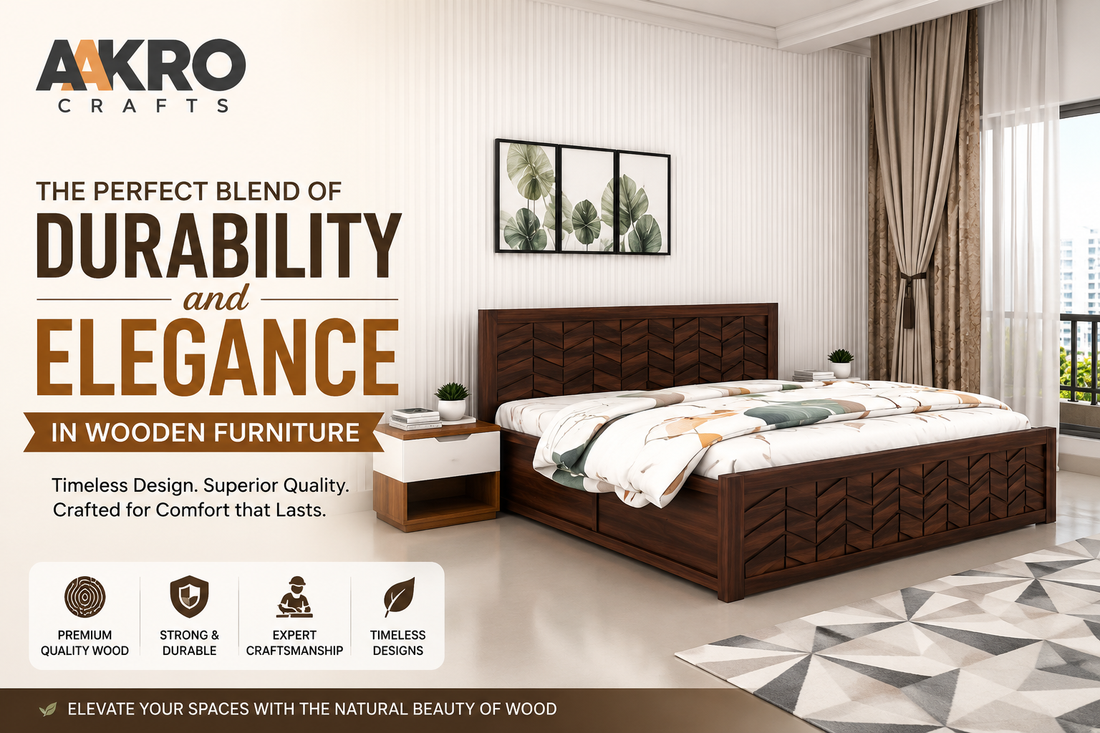 The Perfect Blend of Durability and Elegance in Wooden Furniture
