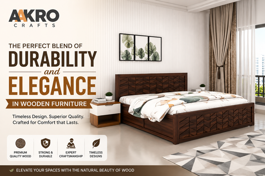 The Perfect Blend of Durability and Elegance in Wooden Furniture