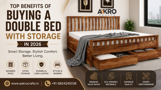 Top Benefits of Buying a Double Bed with Storage in 2026