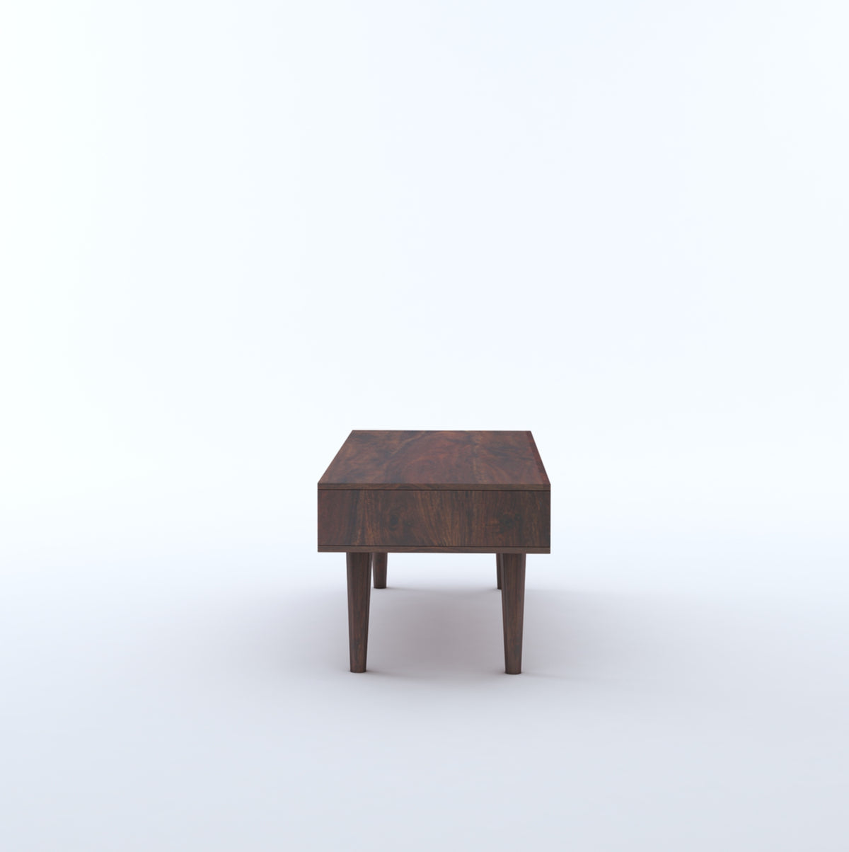 Sheesham Wood Coffee Table with 2 Drawers