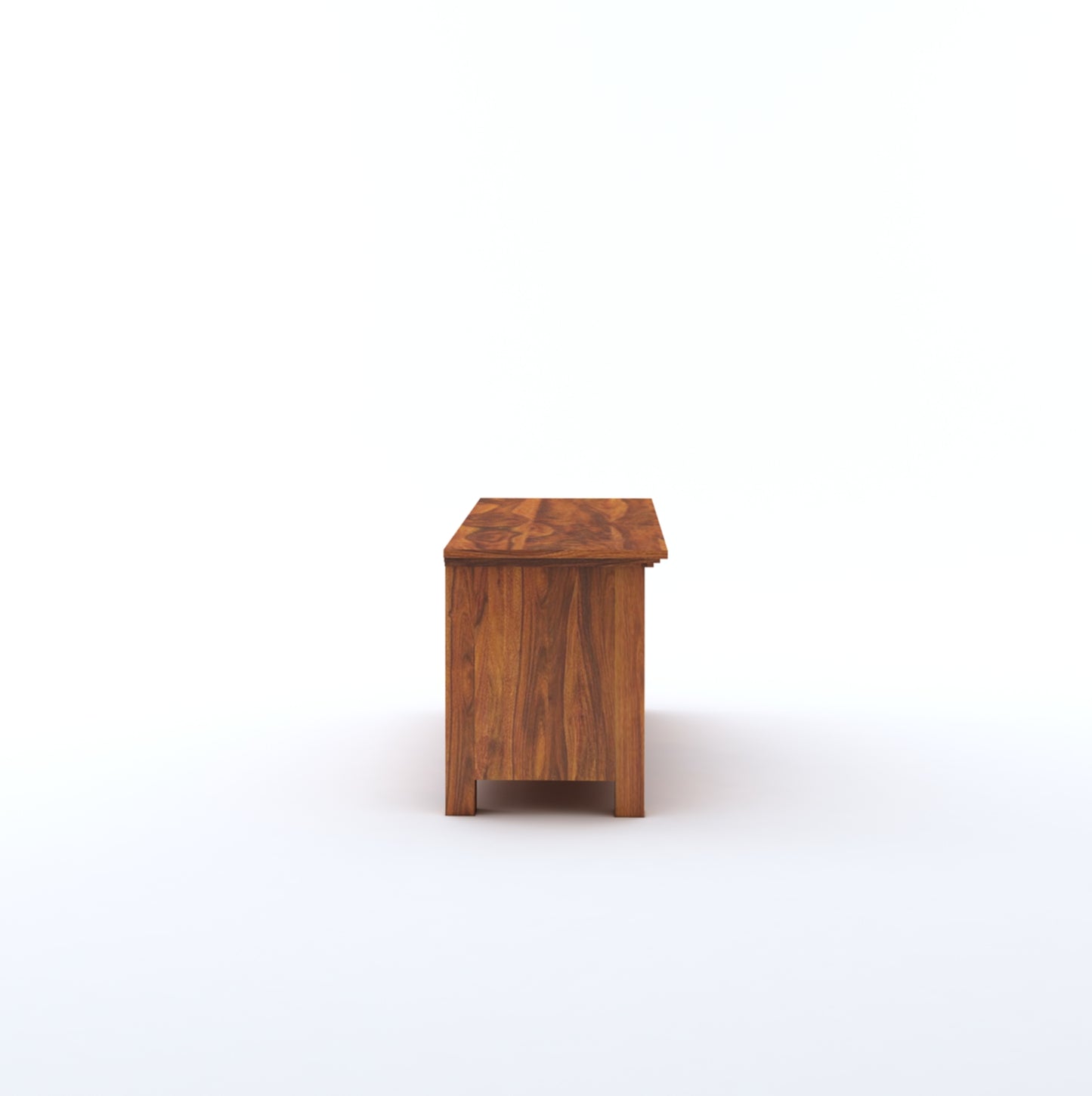 Kuber Wooden TV Unit with Drawers & Cabinet