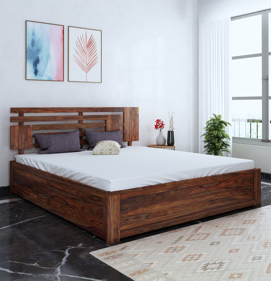 Carvessa King Box Storage Bed