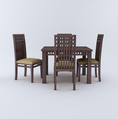 Kuber Solid Sheesham Wood 4 Seater Dining Set