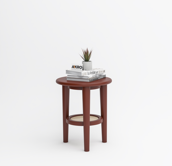 Zedi Nightstand Table (Vintage Bourbon)