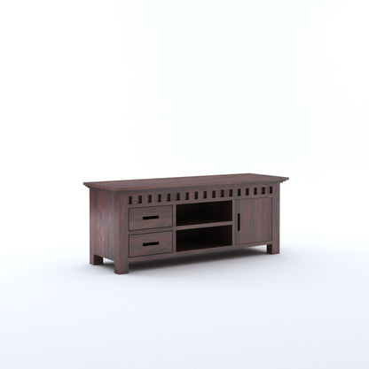 Kuber Wooden TV Unit with Drawers & Cabinet