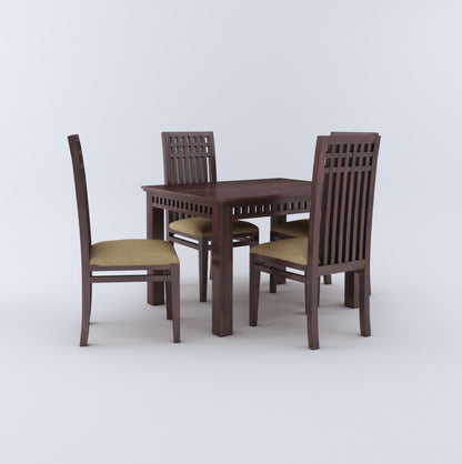 Kuber Solid Sheesham Wood 4 Seater Dining Set