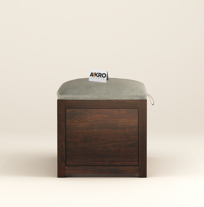 Ray Storage Bench (Walnut Finish)