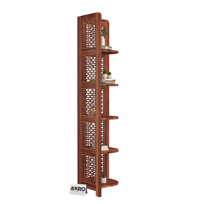 Solid wood bookshelf Online | sheesham wood bookshelf 