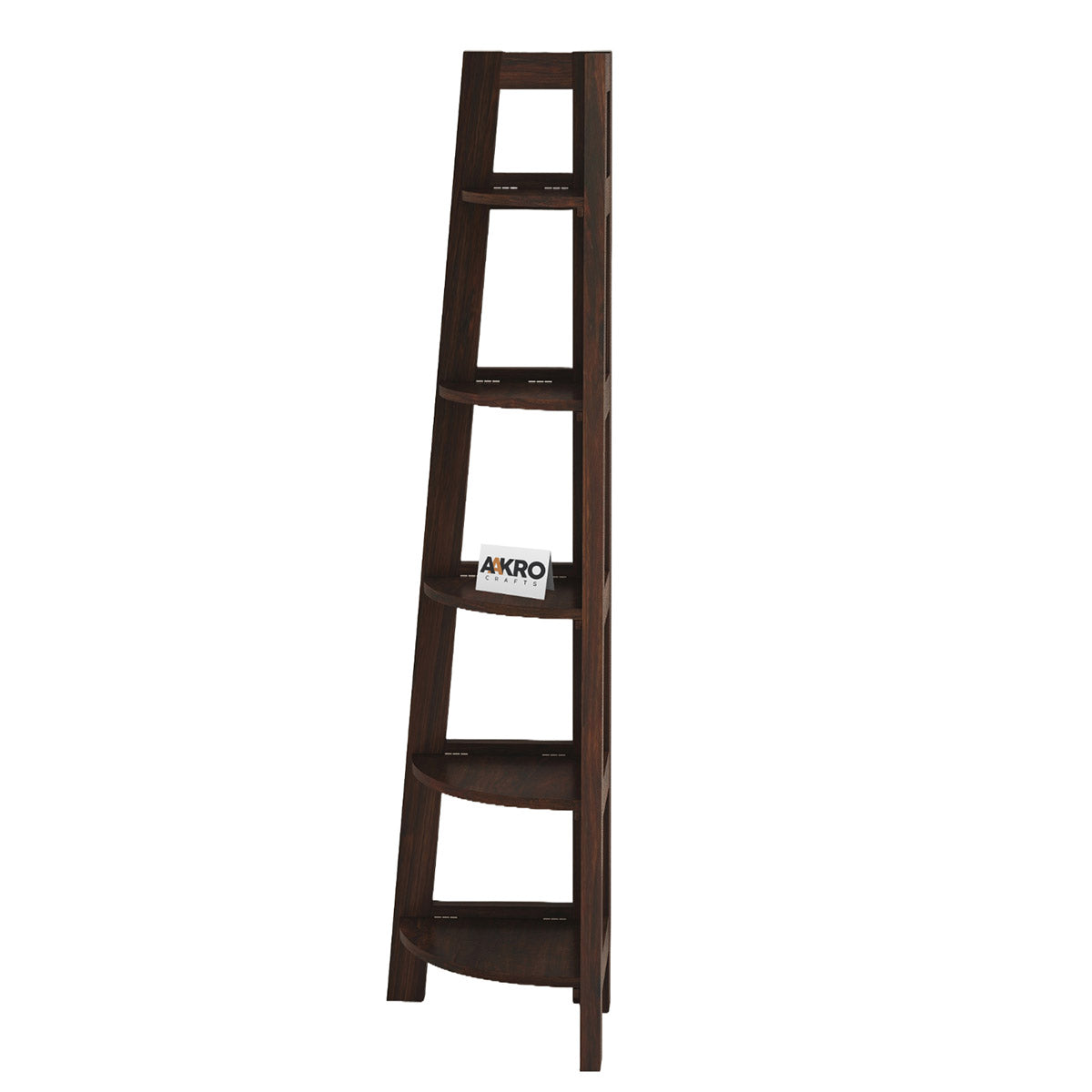 Wooden Wall shelves living room | Solid Wood Large Folding Corner Shelf 5 