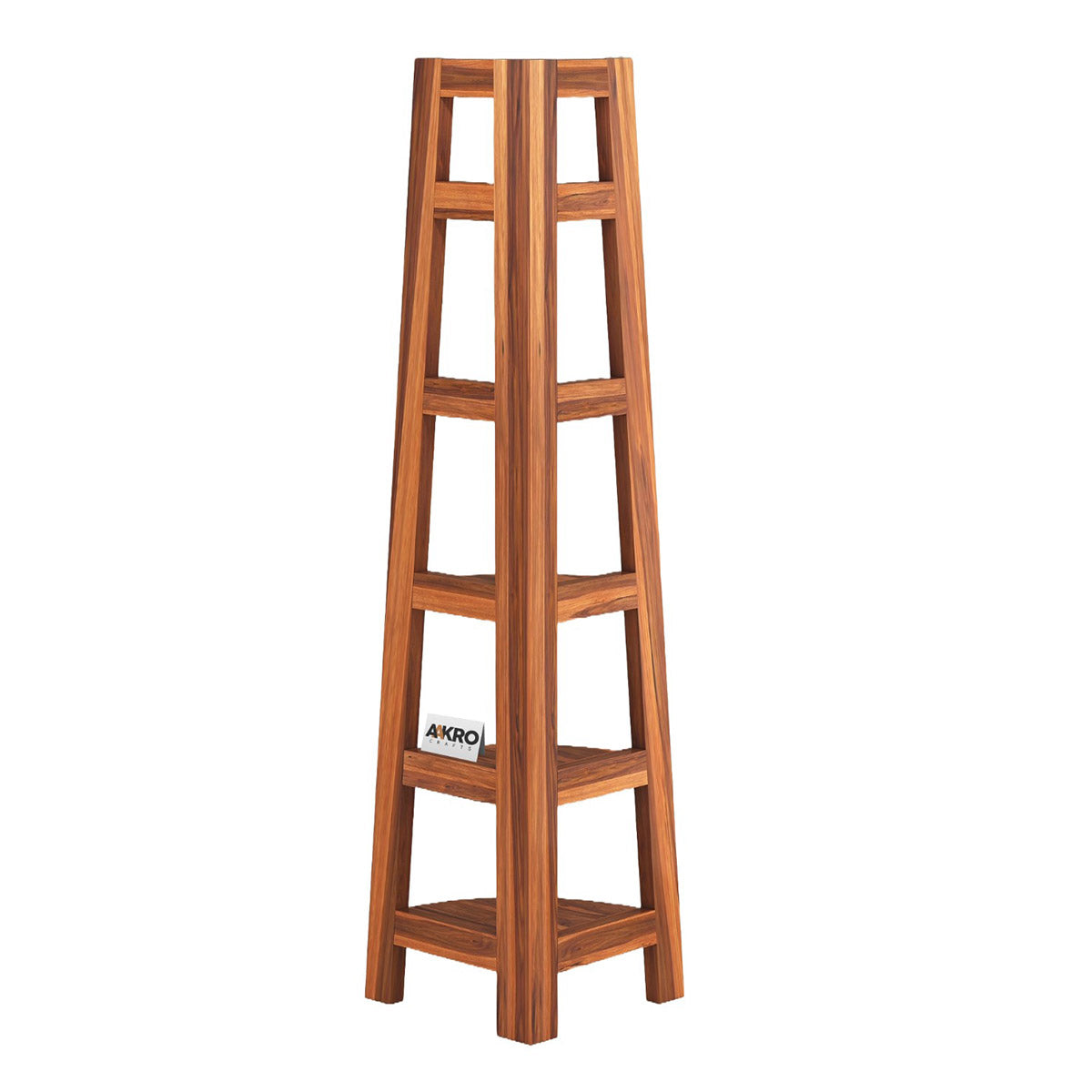Elena Bookshelf / Display Unit (Honey Finish)