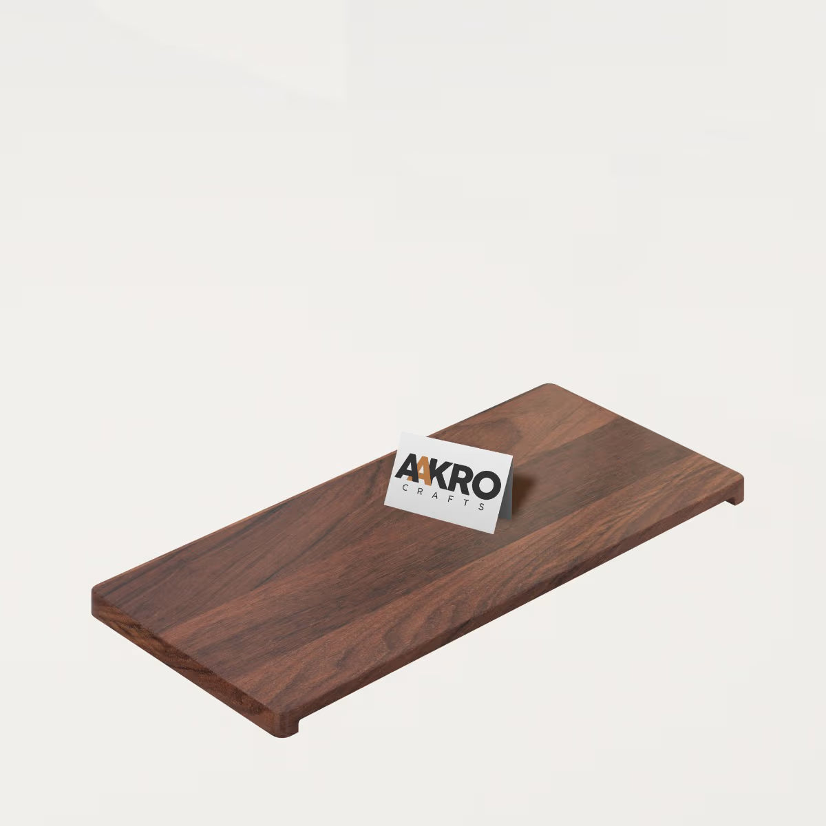 Sheesham Wood Rectangle Shape Serving Trays for Dining Table 