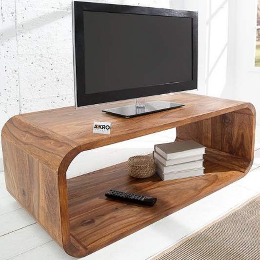 Zenry Sheesham Wood TV Unit/Coffee Table For Living Room Furniture