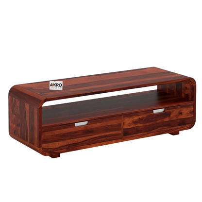 Artzon Sheesham Wood Media Unit For Living Room Furniture