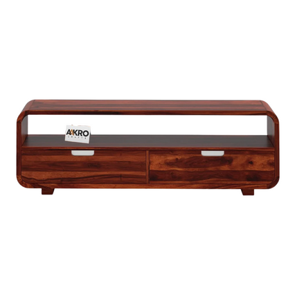 Artzon Sheesham Wood Media Unit For Living Room Furniture