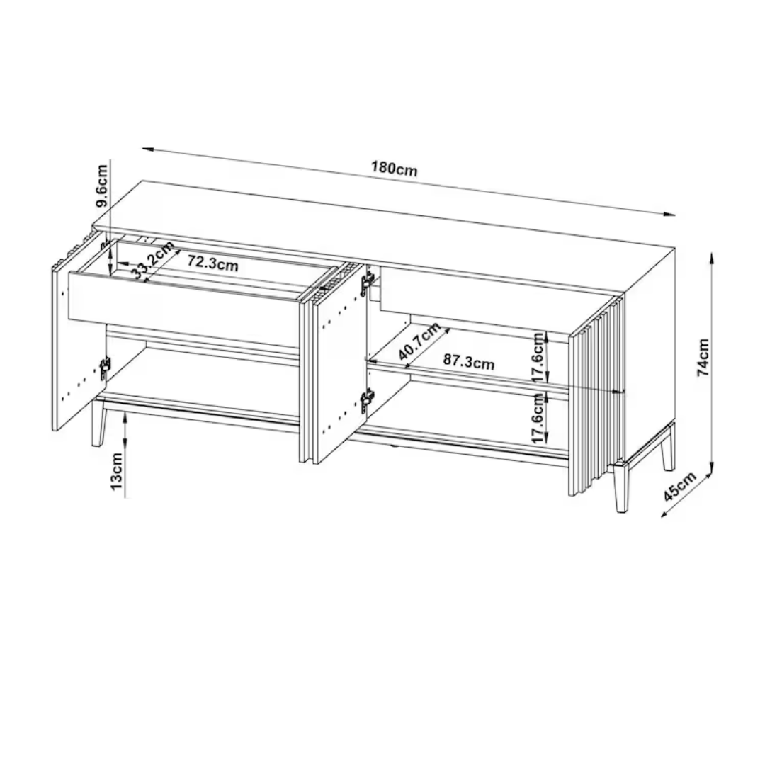 Stowa Sideboard - Walnut