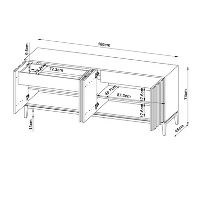 Stowa Sideboard - Walnut