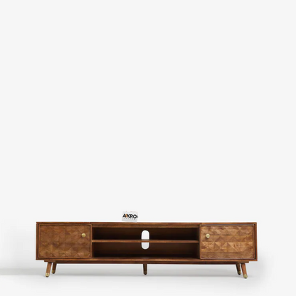 Loghue Solid Wood TV Unit