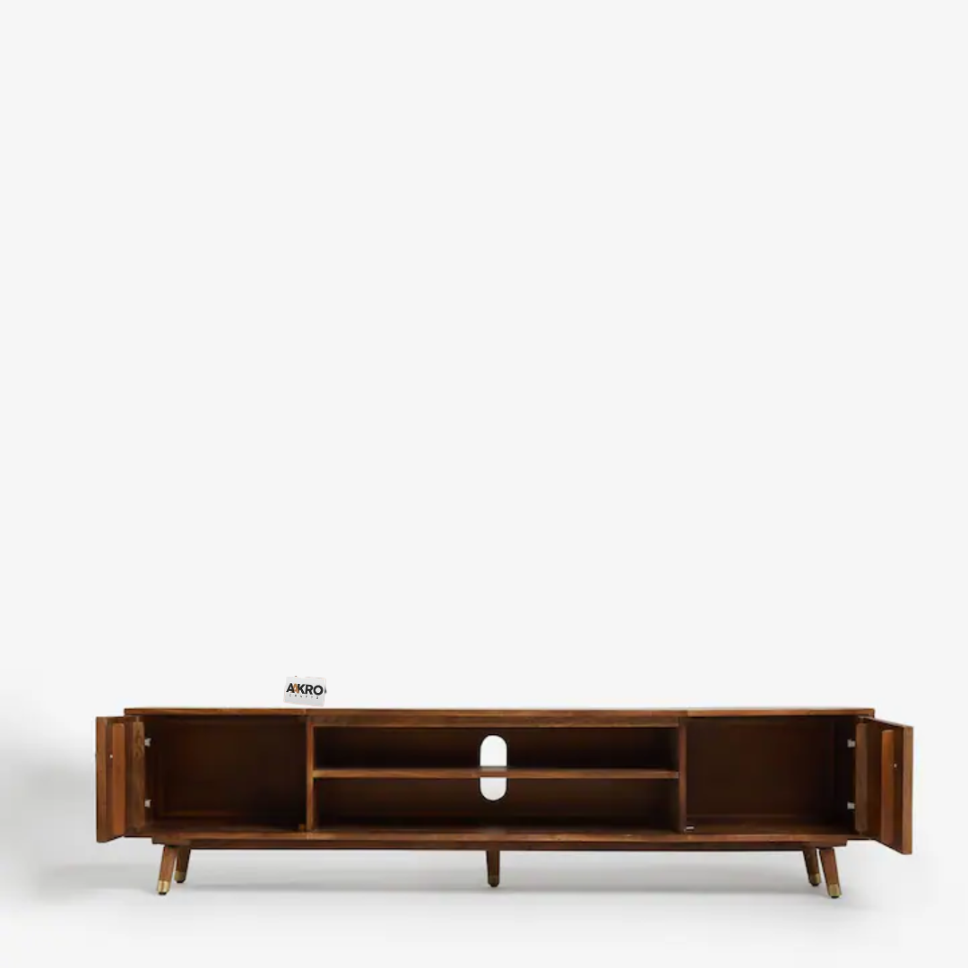 Loghue Solid Wood TV Unit