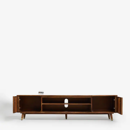 Loghue Solid Wood TV Unit