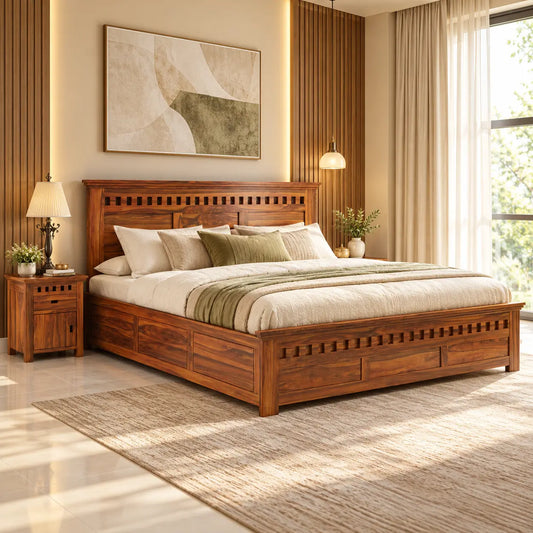 Kuber Bed With Box Storage