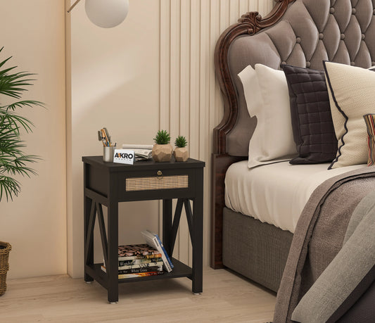 Bedside Table with Drawer